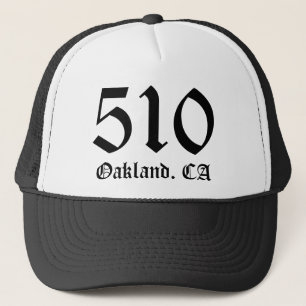 "510" Oakland, CA-Hut Truckerkappe