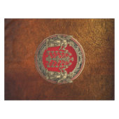 [510] Zwei goldene Ninurtas mit Baum des Lebens Tischdecke (Vorderseite (Horizontal))