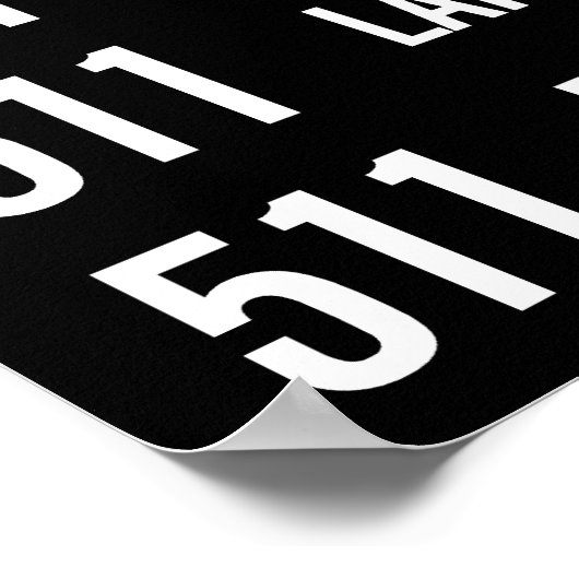 511 BATHURST Replica TTC Streetcar Rollsign Poster (Ecke)