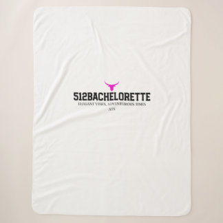 512Junggesellinnen-Abschied-Sherpa-Decke | Braut T Sherpadecke
