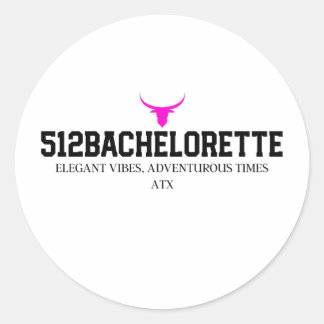 512Junggesellinnen-Abschiedsparty-Aufkleber | Brau Runder Aufkleber
