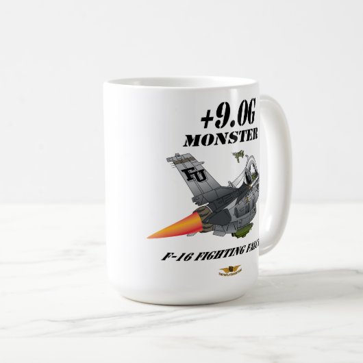 512th TFS kundenspezifisches Zeichen der Kaffeetasse (VorderseiteRechts)