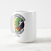 512th TFS kundenspezifisches Zeichen der Kaffeetasse (Vorderseite Links)