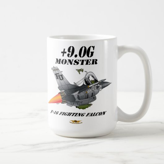 512th TFS kundenspezifisches Zeichen der Kaffeetasse (Rechts)