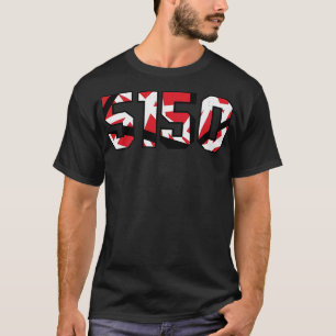 5150 E V H Gitarre Inspirierte Retro-Illustration T-Shirt