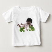 519 Sasha Cara Black Baby Baby T-shirt (Vorderseite)