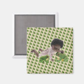 519 Sasha Cara Black Baby Magnet (Vorderseite/Rückseite)