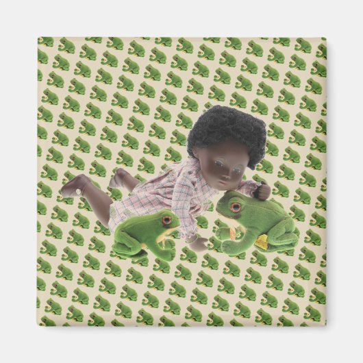 519 Sasha Cara Black Baby Magnet (Vorne)