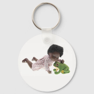 519 Sasha Cara Black Baby Schlüsselger Schlüsselanhänger