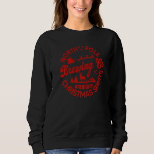 51.00 Uhr North Pole Brewing Co Christmas Pajama M Sweatshirt