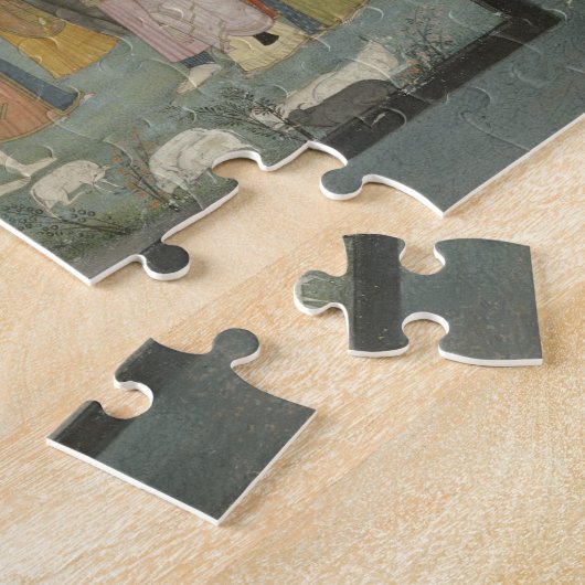 51.207/28 Nanda, das Radha fragt, um Krishna hom Puzzle (Seite)