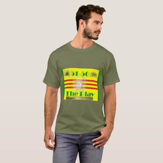 51-50 das Spiel T-Shirt (Vorne ganz)