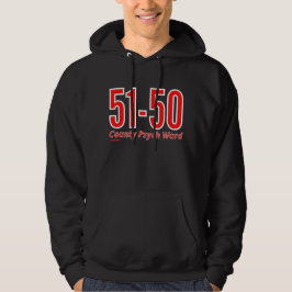 "51-50" lustige Landkreis-Psychologin Hoodie