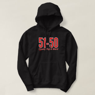 "51-50" lustige Landkreis-Psychologin Hoodie