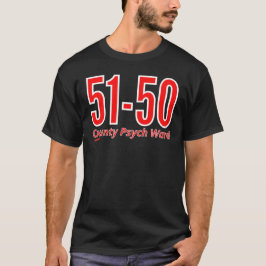 "51-50" lustige Landkreis-Psychologin T-Shirt