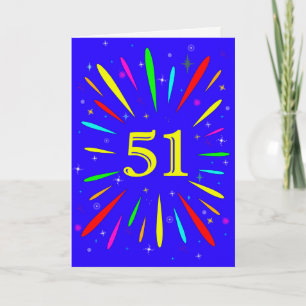 51. Birthday Explosion Card Karte