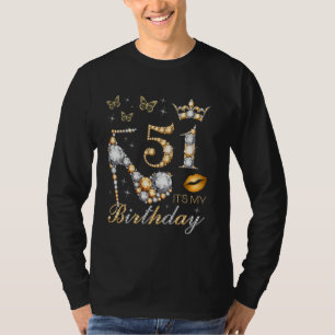 51. Es ist meine Geburtstagsparty 51 Jahre alt 51. T-Shirt