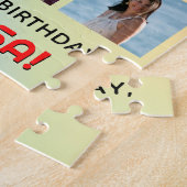 51. Geburtstag: Fun Rainbow #, Individuelle Name & Puzzle (Seite)