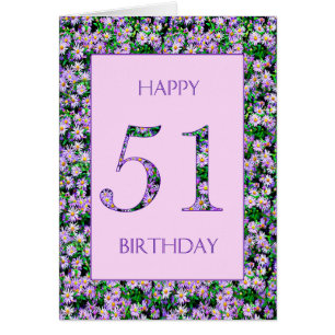 51. Geburtstag Lila Tageszeitung