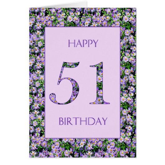 51. Geburtstag Lila Tageszeitung (Vorne)