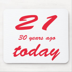 51 Geburtstag Mousepad
