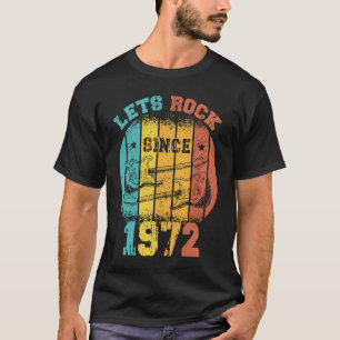 51. Geburtstag Vintag 1972 Retro 51 Jahre alter Ra T-Shirt