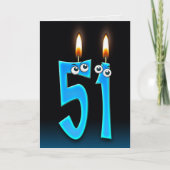 51. Geburtstagskandale Karte (Vorderseite)