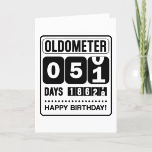 51. Geburtstagskarte Dankeskarte