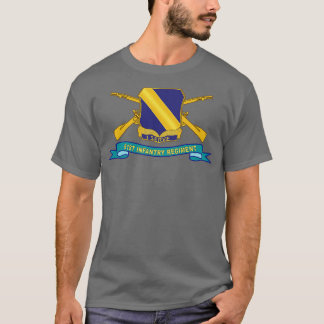 51. Infanterie-Regiment DUI w BR Ribbon X T-Shirt