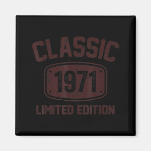 51 Jahre alt 1971 Limited Edition 51. Geburtstag  Magnet