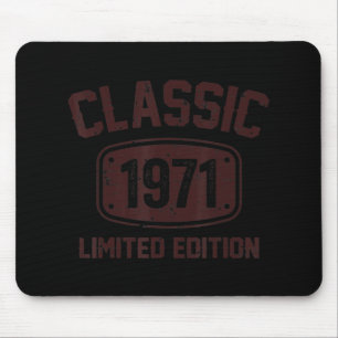 51 Jahre alt 1971 Limited Edition 51. Geburtstag Mousepad