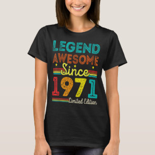 51 Jahre alte Vintage Legende Phantastisch seit 19 T-Shirt