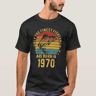 51 Jahre alter Fischfang 51. Geburtstag Geboren 19 T-Shirt