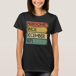 51 Jahre Phantastisch seit Dezember 1971 51. Bir T-Shirt