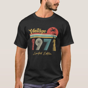 51 Jahre Vintag 1971 Limited Edition 51. T-Shirt