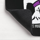 51% Krankenschwester 49% Hexe Dräng nicht Funny Y  Mousepad (Ecke)