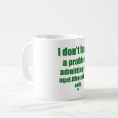 51 lassen Sie mein Alter zu Kaffeetasse (Vorderseite Links)