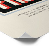 51 Pegasi b - Weltraumtourismus-Poster Poster (Ecke)