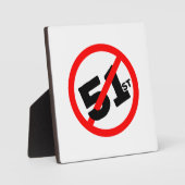 51. Staat Kein Weg Fotoplatte (Vorderseite)