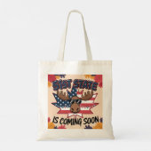 51. Staat Patriotic Elche Spaß Fall Geschenk Tragetasche (Rückseite)