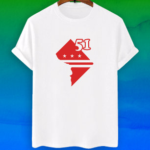 51. Staat Washington D.C. - Staatlichkeit T-Shirt