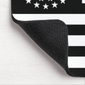 51 Sterne US Flagge Mauspad (Ecke)