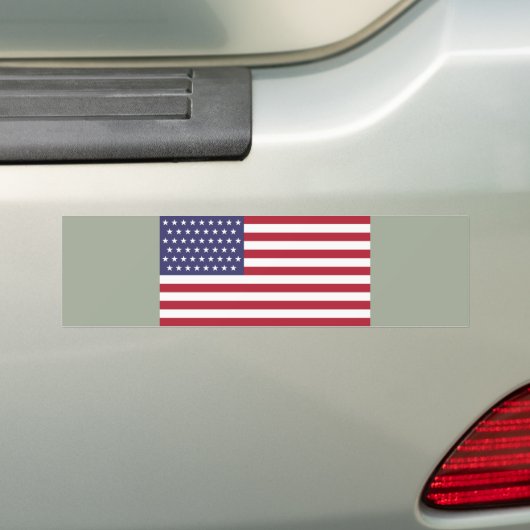 51 Sternenflagge der USA (USA) Autoaufkleber (Auf Auto)