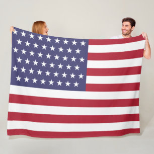 51 Sternenflagge der USA (USA) Fleecedecke