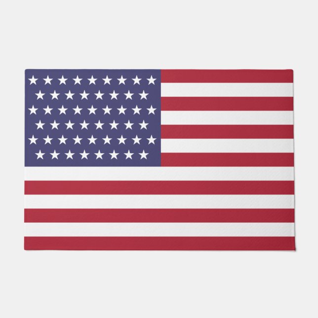 51 Sternenflagge der USA (USA) Fußmatte (Vorderseite)