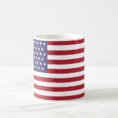 51 Sternenflagge der USA (USA) Kaffeetasse (Mittel)