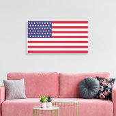 51 Sternenflagge der USA (USA) Leinwanddruck (Insitu (Wohnzimmer))