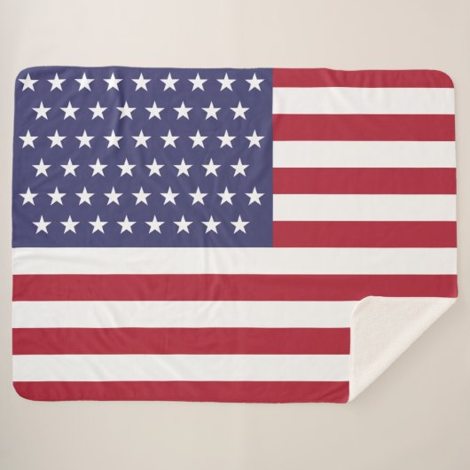 51 Sternenflagge der USA (USA) Sherpadecke (Vorderseite (Horizontal))