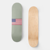 51 Sternenflagge der USA (USA) Skateboard (Vorderseite)
