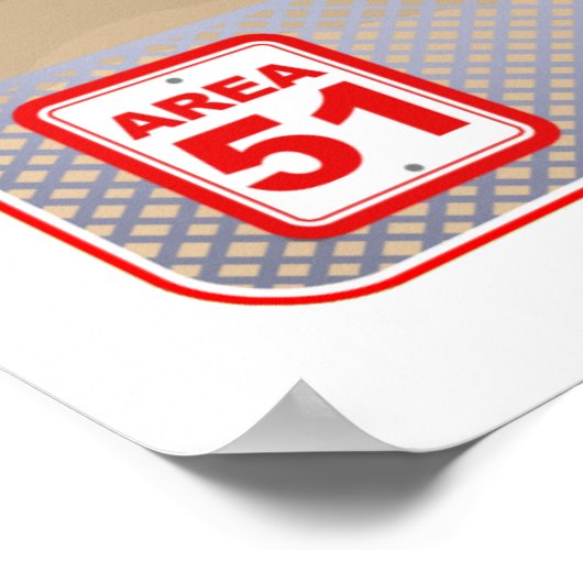 51 Wüsten Print Poster (Ecke)